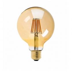 Filament bulb G125 - amber
