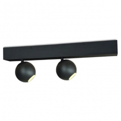 Plafo 43 - 14w - black - 230Vac